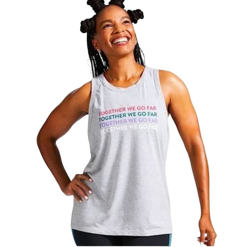 New Peloton Go To Racer Tank Together We Go Far Size Medium
